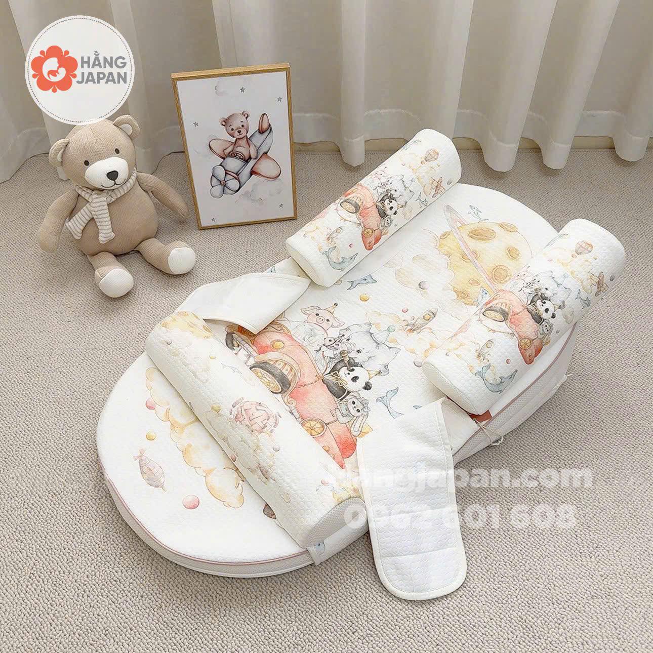 Đệm Gối Chặn (Gối nằm hình dọc) Bubble Tree Đệm Gối Chặn (Gối nằm hình dọc) Bubble Tree