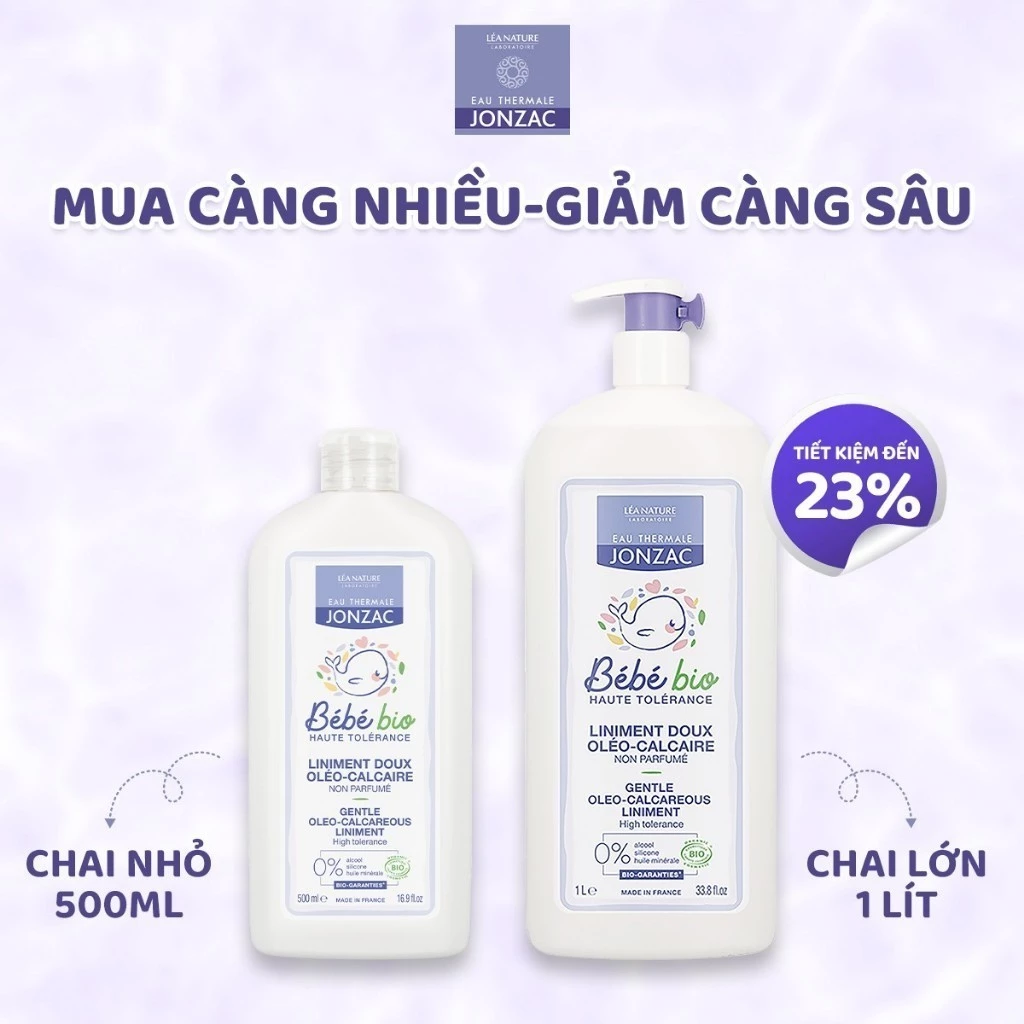 Dung dịch làm sạch vùng mặc tã Jonzac cho bé 29 Dung Dịch Làm Sạch Vùng Mặc Tã Jonzac Cho Bé (3)