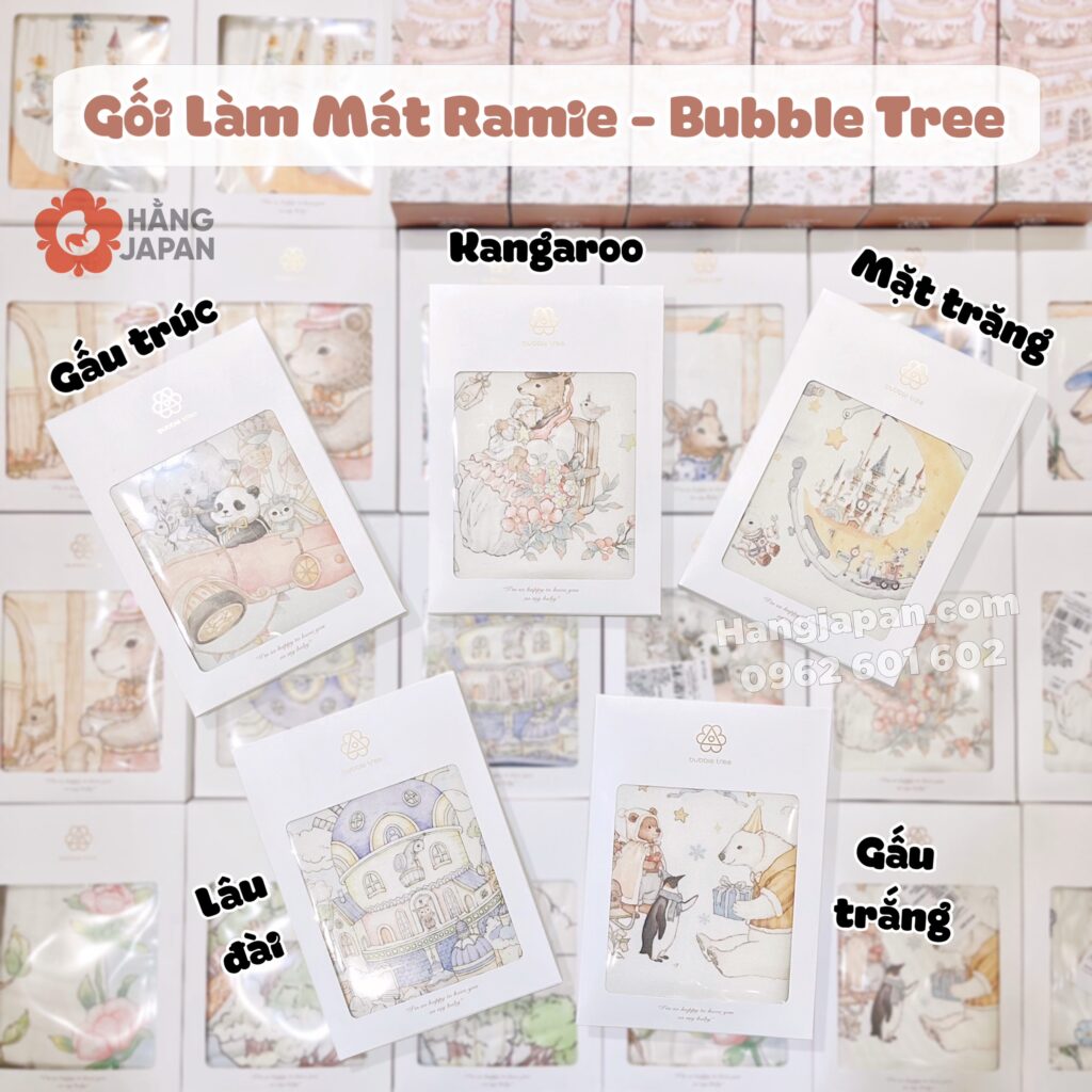 Gối Làm Mát Ramie Bubble Tree 30 Gối Làm Mát Ramie Bubble Tree (6)