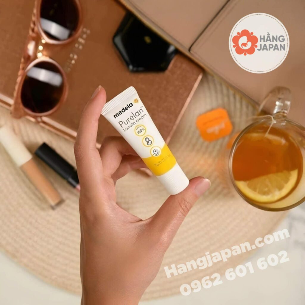 Kem chống nứt đầu ty Medela PureLan 100 19 Kem Chống Nứt đầu Ty Medela Purelan 100 (4)