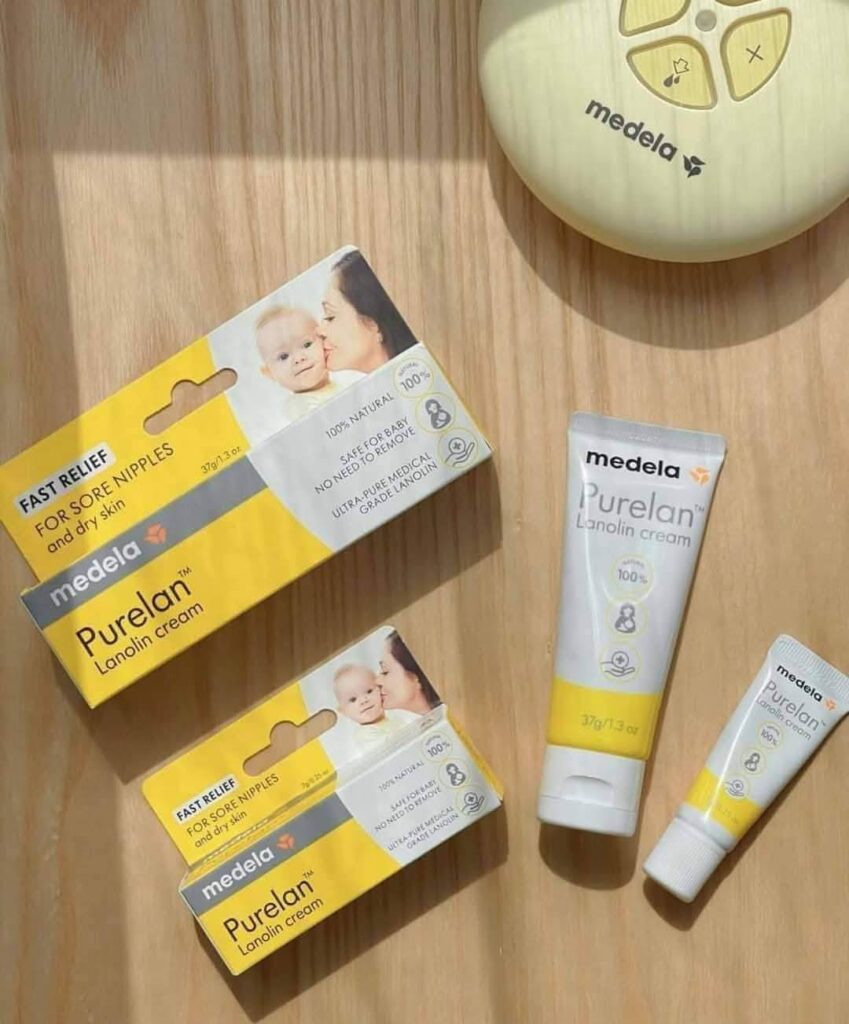 Kem chống nứt đầu ty Medela PureLan 100 21 Kem Chống Nứt đầu Ty Medela Purelan 100 (9)