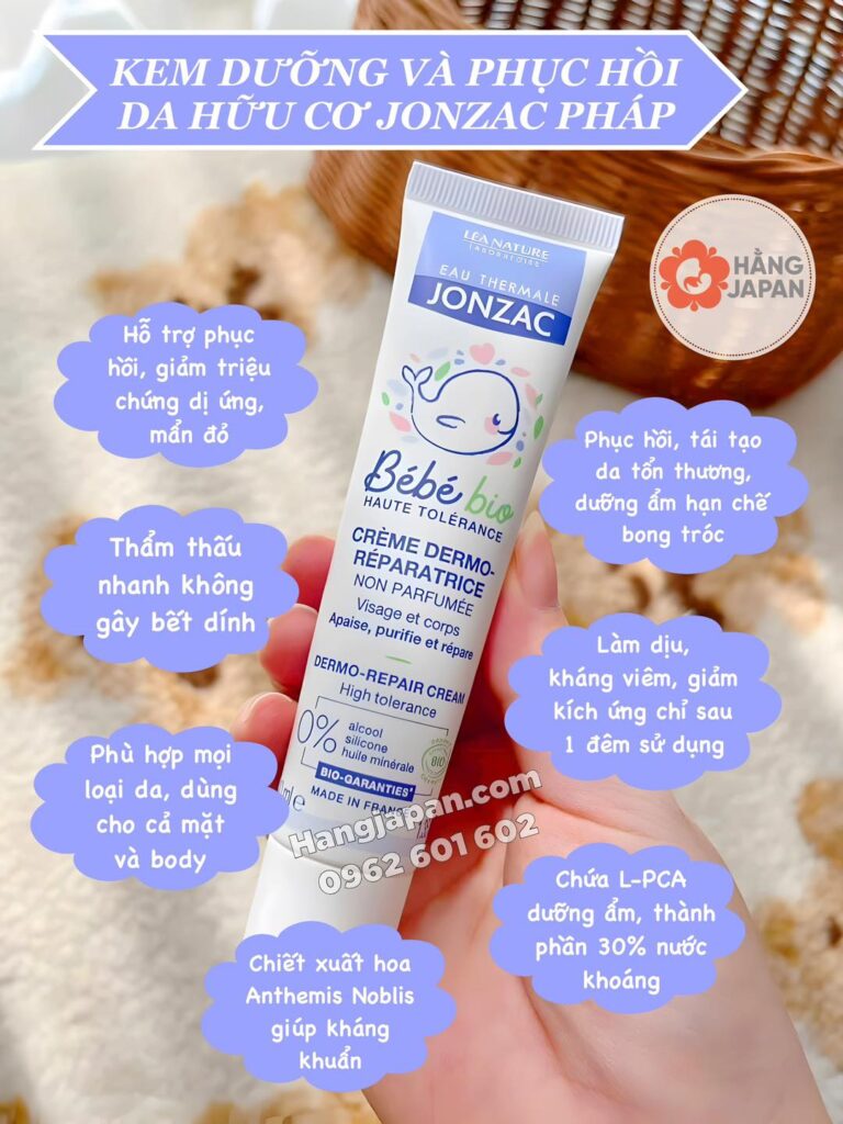 Kem dưỡng Jonzac hữu cơ chống hăm & phục hồi 40ml 18 Kem Dưỡng Jonzac Hữu Cơ Chống Hăm & Phục Hồi 40ml (8)
