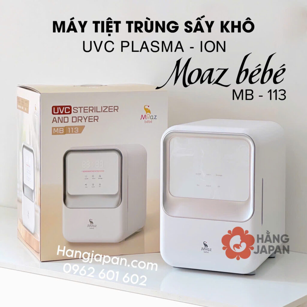Máy tiệt trùng UVC Plasma-ion MoazBebe MB113 36 Máy Tiệt Trùng Uvc Plasma ion Moazbebe Mb113 (9)