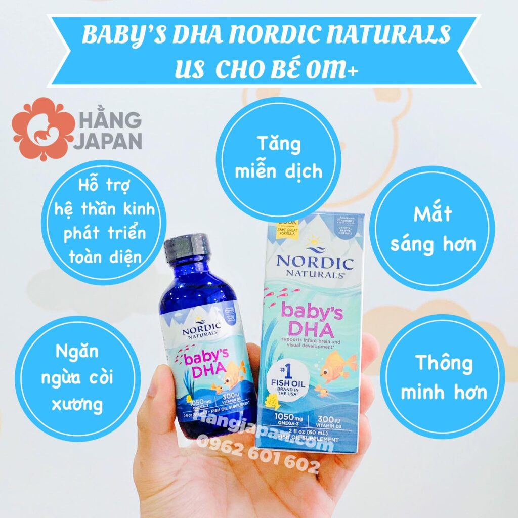 Nordic Naturals Dha Baby's 1050mg (60ml) (10)