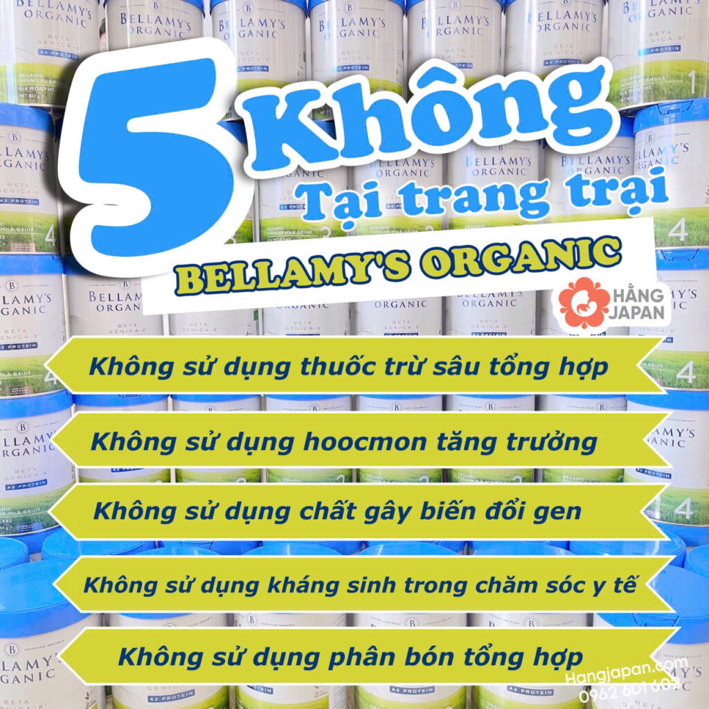 Sữa bột hữu cơ Bellamy's Organic 800g 37 Sữa Bột Hữu Cơ Bellamy's Organic 800g (2)