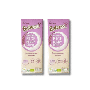 Sữa hạt hữu cơ 4Care Balance Gạo Tím 3*180ml