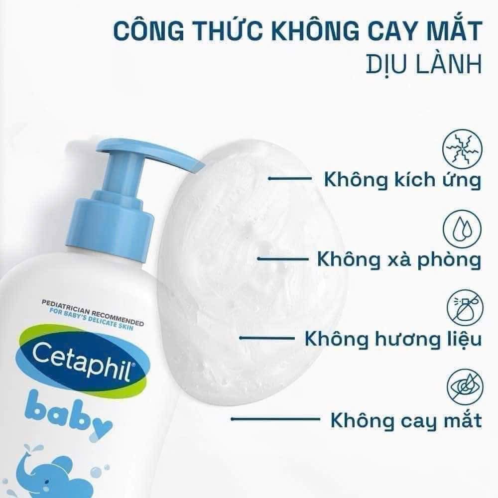 Sữa tắm gội trẻ em dịu nhẹ Cetaphil 9 Sữa Tắm Gội Trẻ Em Dịu Nhẹ Cetaphil (2)