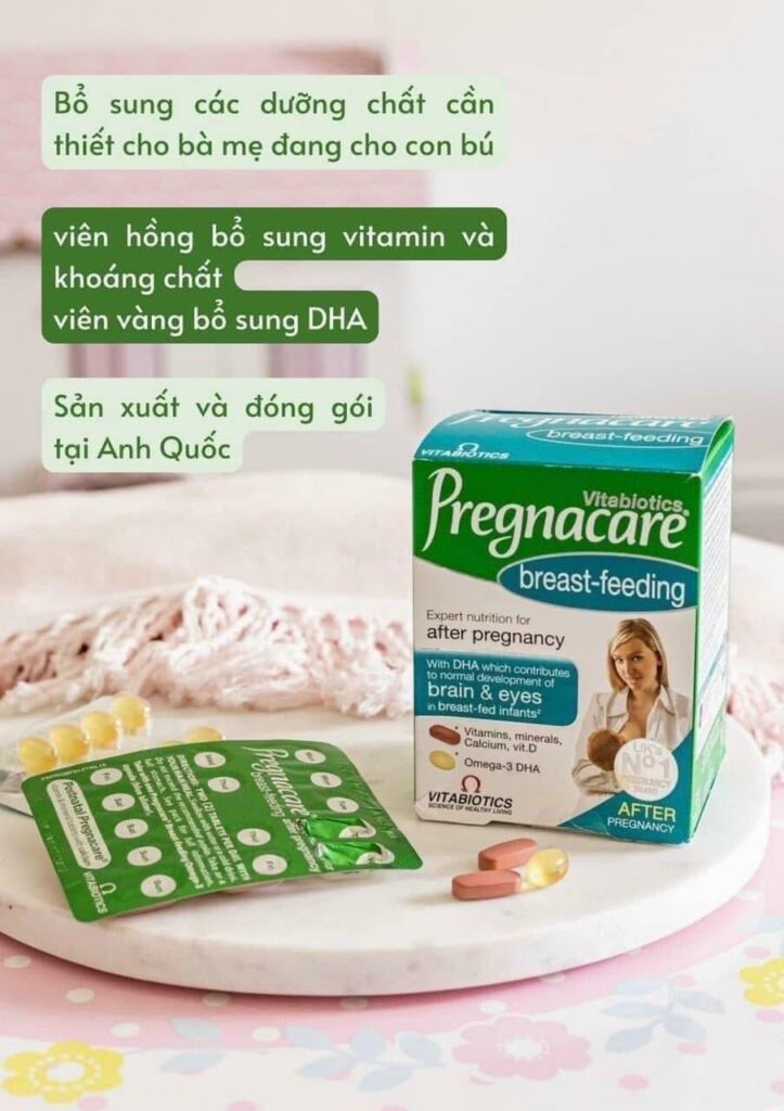 Vitamin Pregnacare Breast Feeding sau sinh 84v 31 Vitamin Pregnacare Breast Feeding Sau Sinh 84v (4)