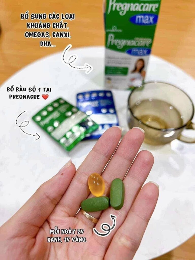 Vitamin Pregnacare Max cho mẹ bầu 84v 23 Vitamin Pregnacare Max Cho Mẹ Bầu 84v (7)