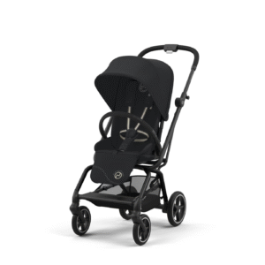 Xe đẩy xoay 360 độ Cybex Eezy S Twist+2 - Maigc Black/ Black