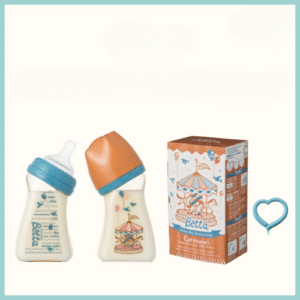 Bình Sữa Bétta PPSU Cổ Rộng WS4-160ml Carrousel Vòng Quay Ngựa Gỗ