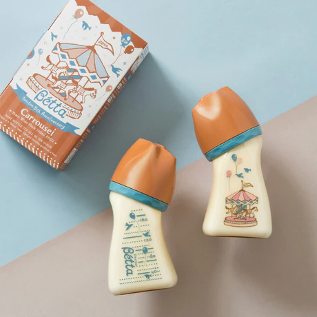 Bình Sữa Bétta PPSU Cổ Rộng WS4-160ml Carrousel Vòng Quay Ngựa Gỗ Bình Sữa Bétta PPSU Cổ Rộng WS4-160ml Carrousel Vòng Quay Ngựa Gỗ