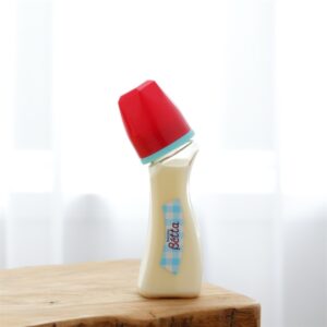 Bình sữa Betta PPSU cổ hẹp 120ml Gingham đỏ