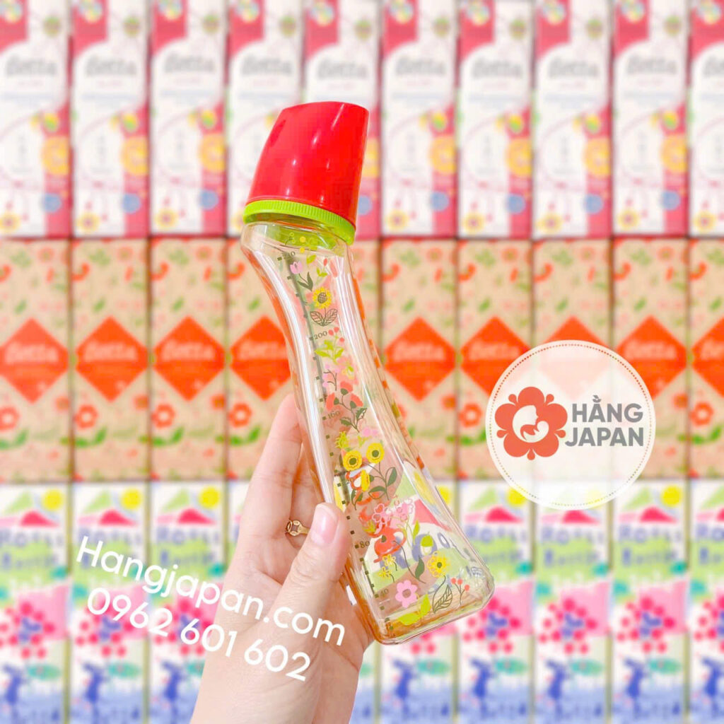 Bình sữa Betta PPSU cổ hẹp 240ml Hoa đỏ limited 31 Bình Sữa Betta Ppsu Cổ Hẹp 240ml Hoa đỏ Limited (7)