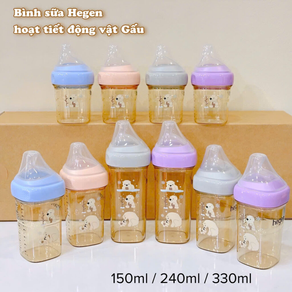 Bình sữa Hegen FROSTY BUDDIES Gấu bắc cực 28 Bình Sữa Hegen Frosty Buddies Gấu Bắc Cực (17)