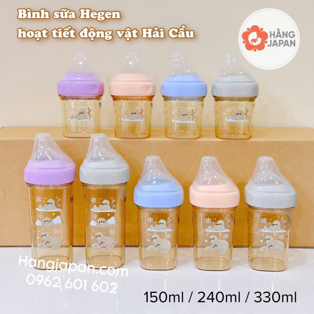 Bình sữa Hegen FROSTY BUDDIES Hải cẩu 25 Bình Sữa Hegen Frosty Buddies Hải Cẩu (14)
