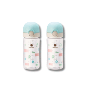 Bình tập uống BeBeGrow Green Finger One-Touch Ecozen