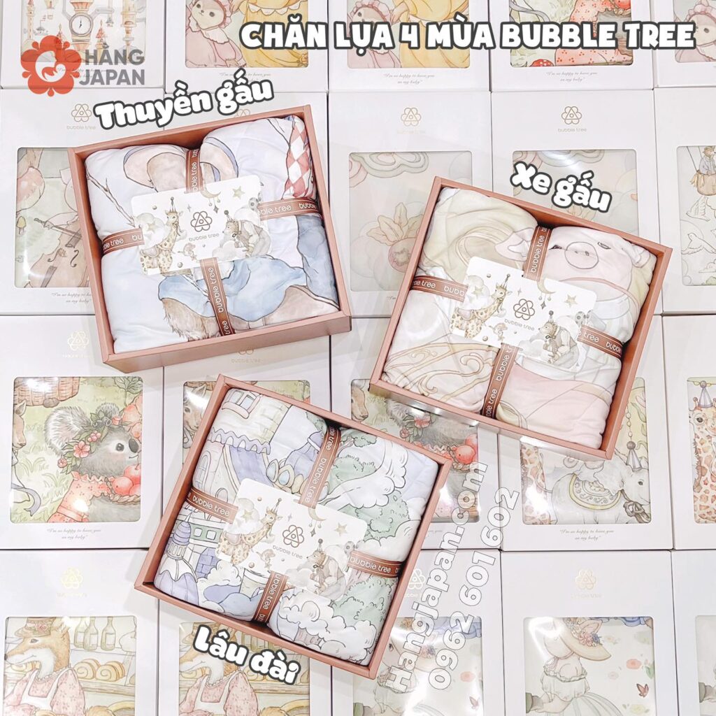 Chăn lụa 4 mùa Bubble Tree 120x150cm 26 Chăn Lụa 4 Mùa Bubble Tree 120x150cm (3)