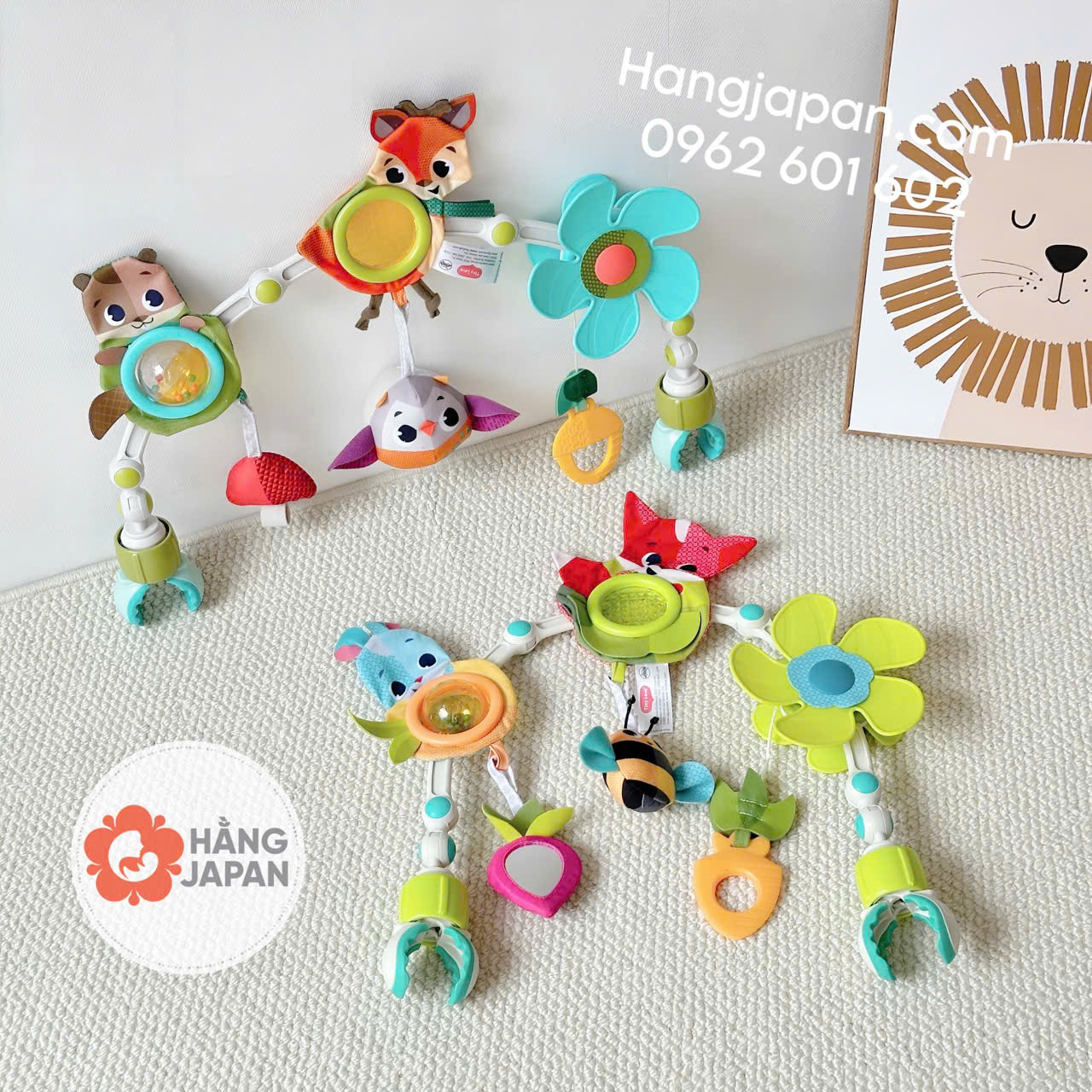Đồ chơi treo xe đẩy Tiny Love Sunny Stroll – Meadow Days Đồ chơi treo xe đẩy Tiny Love Sunny Stroll – Meadow Days