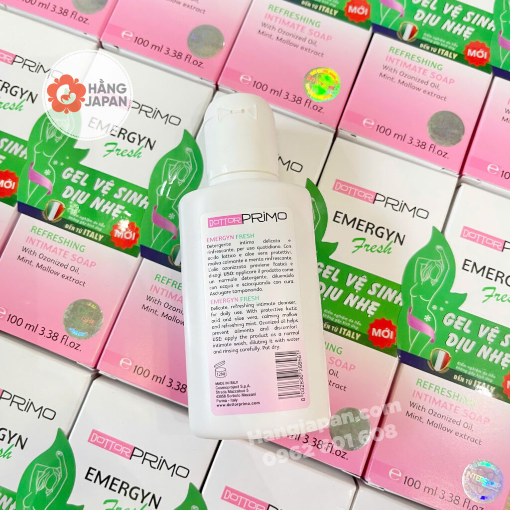 Dung dịch vệ sinh phụ nữ DottorPrimo Emergyn Fresh 19 Dung Dịch Vệ Sinh Phụ Nữ Dottorprimo Emergyn Fresh (9)