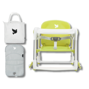 Ghế Ăn Dặm Gấp Gọn Apramo Flippa Lime Xanh Chanh