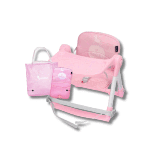 Ghế Ăn Dặm Gấp Gọn Apramo Flippa Rockstar Pink Sparkle