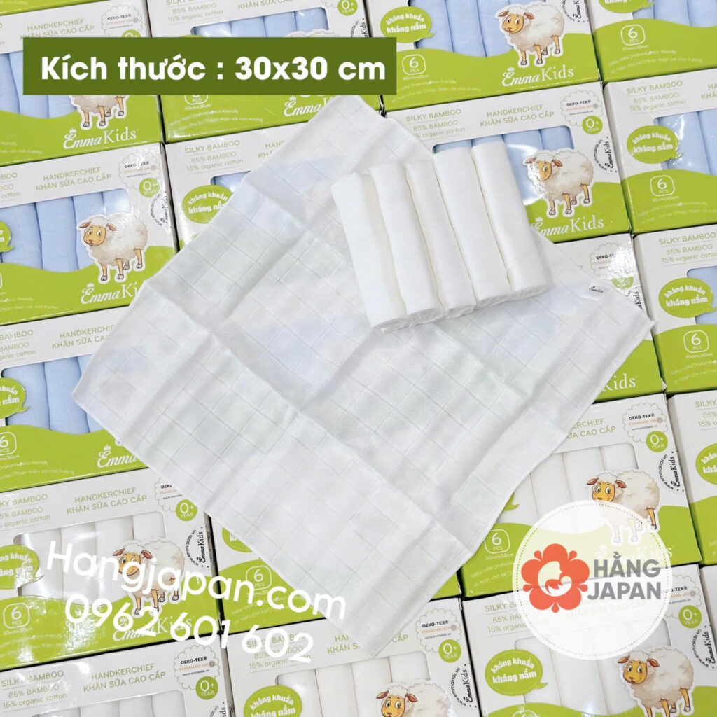 Khăn Sữa Sợi Tre Emma 44 Khăn Sữa Sợi Tre Emma (13)