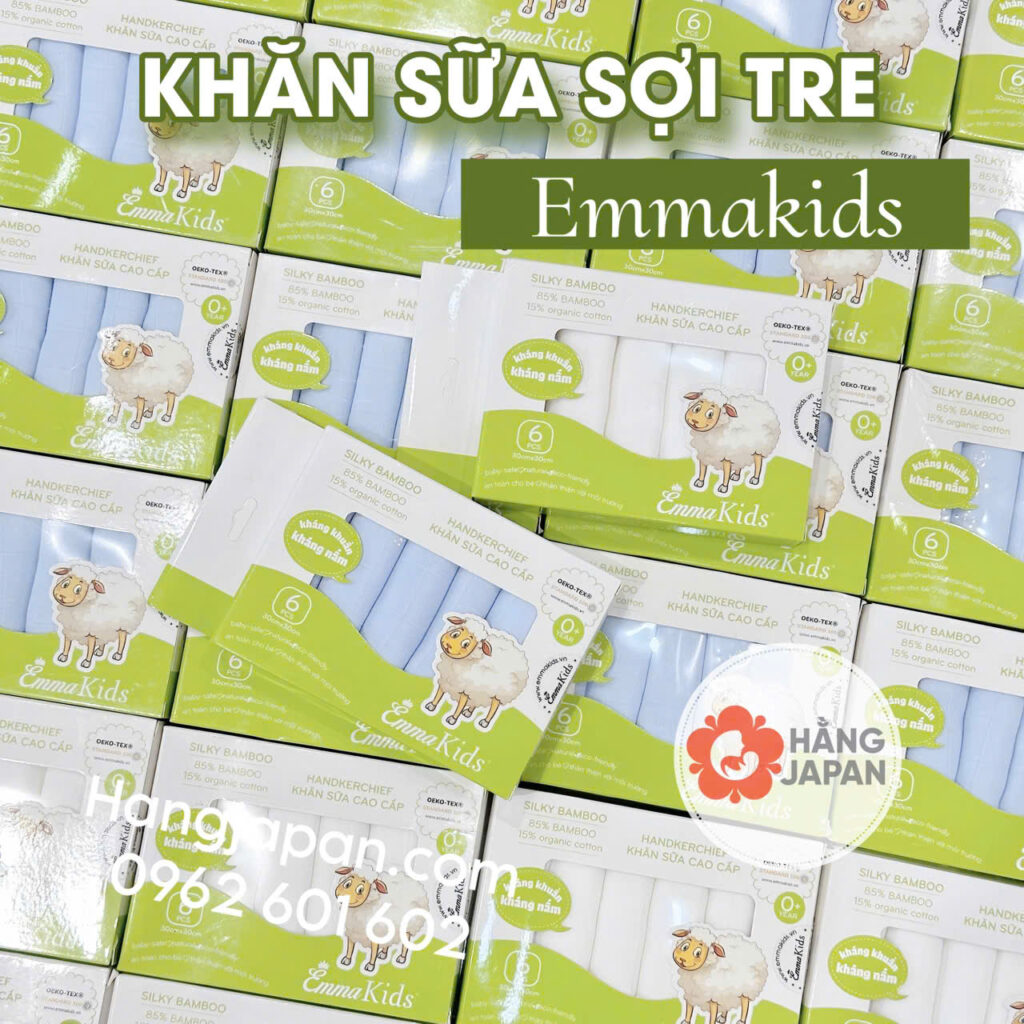 Khăn Sữa Sợi Tre Emma 48 Khăn Sữa Sợi Tre Emma (7)