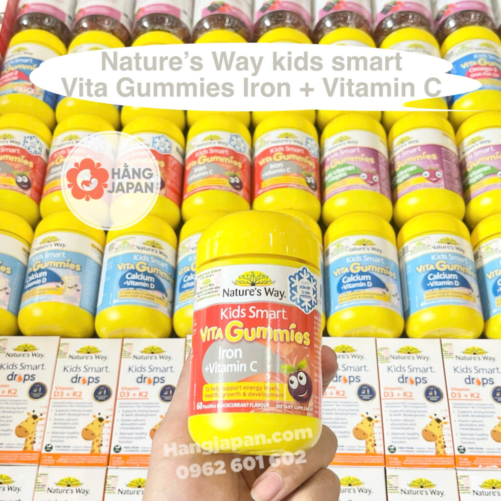 Nature's Way Kids Smart Kẹo bổ sung vitamin C và Sắt 60v 14 Nature's Way Kids Smart Kẹo Bổ Sung Vitamin C Và Sắt 60v (3)