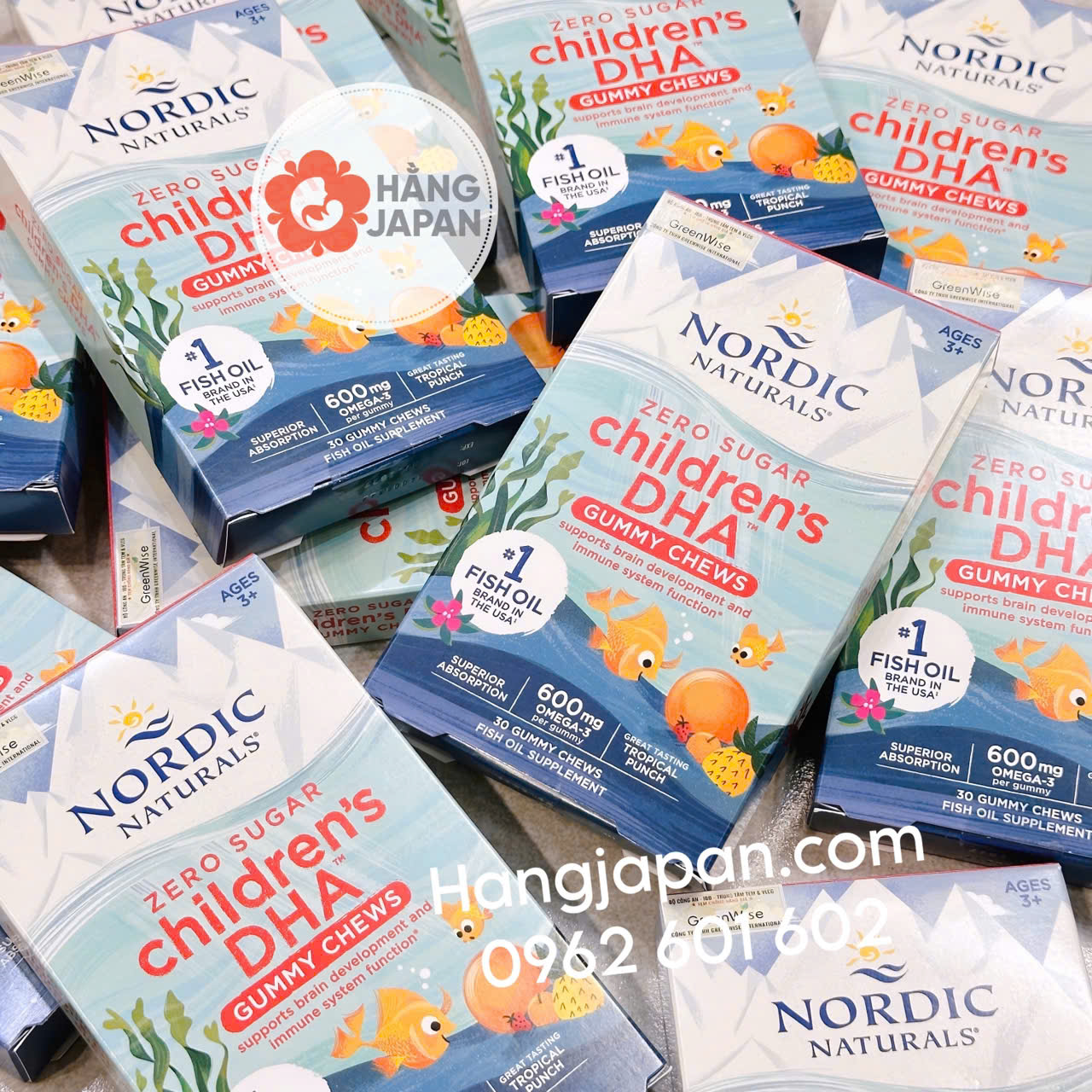 Nordic Naturals Children's DHA Gummies Tropical Punch Flavor 3Y+ Nordic Naturals Children's DHA Gummies Tropical Punch Flavor 3Y+