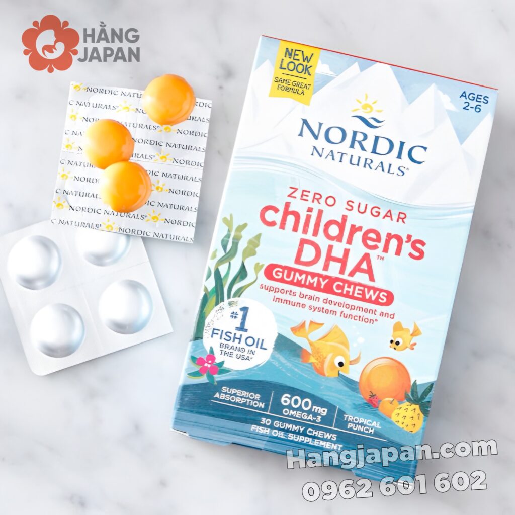 Nordic Naturals Children's DHA Gummies Tropical Punch Flavor 3Y+ 16 Nordic Naturals Children's Dha Gummies Tropical Punch Flavor 3y+ (3)