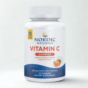 Nordic Naturals Vitamin C Gummies Tart Tangerine Flavor (60 viên)