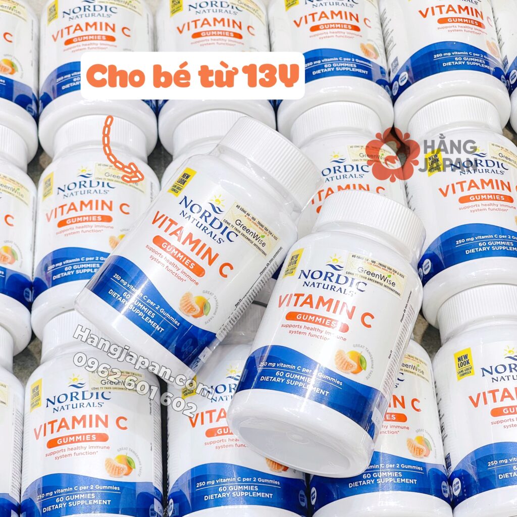 Nordic Naturals Vitamin C Gummies Tart Tangerine Flavor (60 viên) 12 Nordic Naturals Vitamin C Gummies Tart Tangerine Flavor (60 Viên) (6)