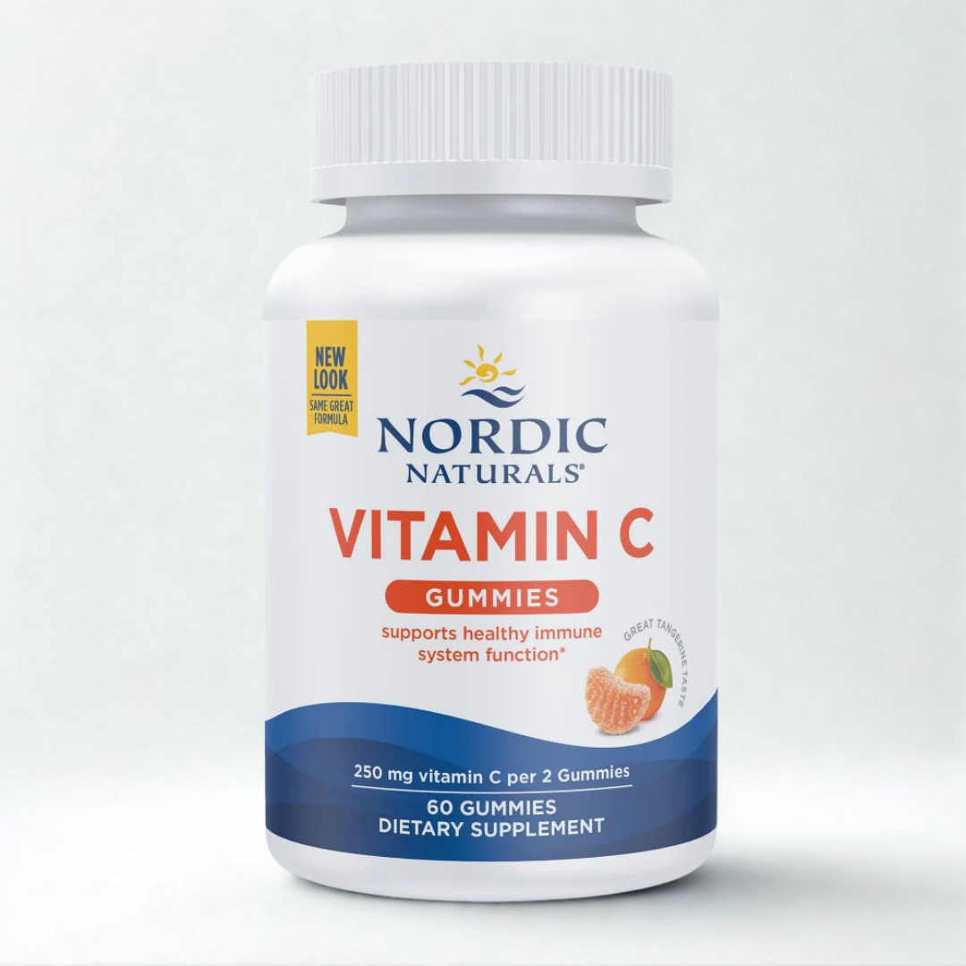 Nordic Naturals Vitamin C Gummies Tart Tangerine Flavor (60 viên)