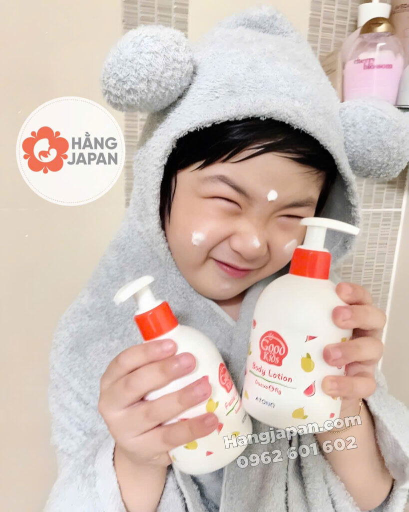Sữa dưỡng ẩm cho bé body lotion goodkids ATONO2 300g 20 Sữa Dưỡng ẩm Cho Bé Body Lotion Goodkids Atono2 300g (7)
