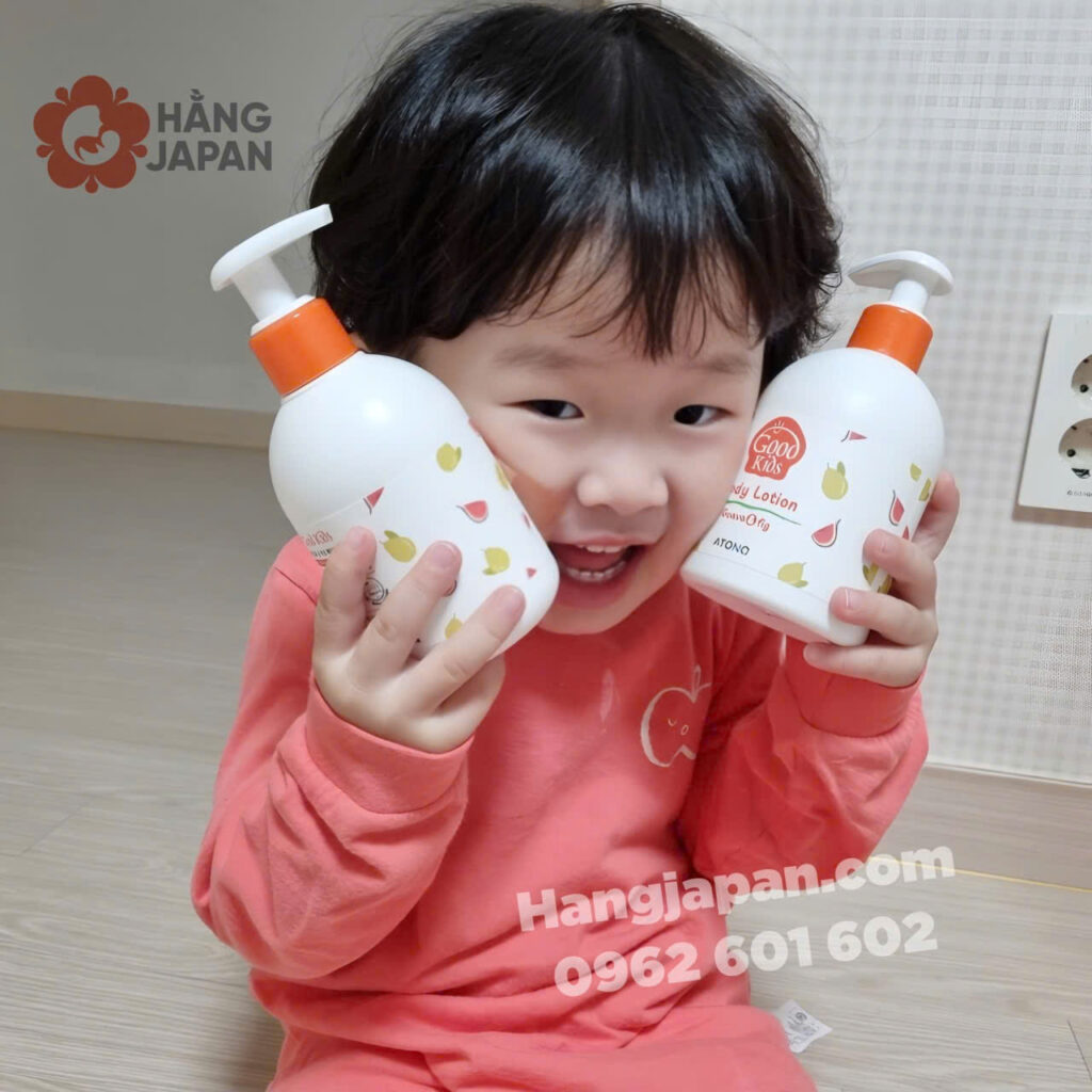 Sữa dưỡng ẩm cho bé body lotion goodkids ATONO2 300g 19 Sữa Dưỡng ẩm Cho Bé Body Lotion Goodkids Atono2 300g (8)