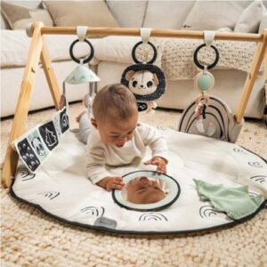 Thảm chơi Tiny Love Luxe Gymini Black & White Decor