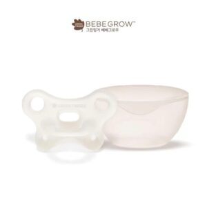 Ty Ngậm Silicone BeBeGrow Green Finger hình Bướm TRONG SUỐT