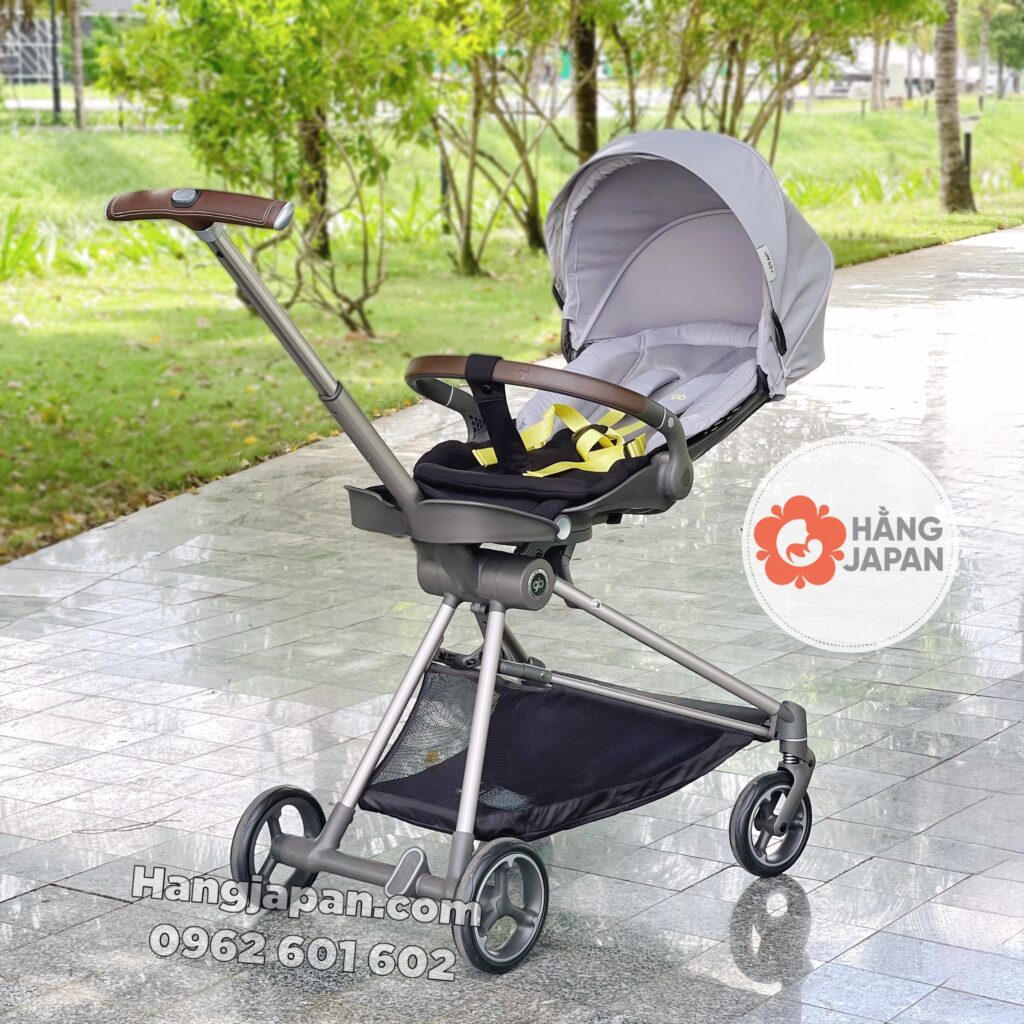 Xe đẩy gấp gọn GB Cruiser Grey 32 Xe đẩy Gấp Gọn Gb Cruiser Grey (2)