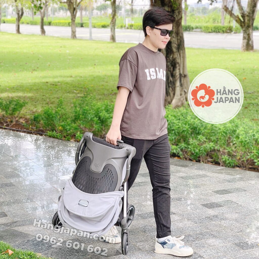 Xe đẩy gấp gọn GB Cruiser Grey 28 Xe đẩy Gấp Gọn Gb Cruiser Grey (5)
