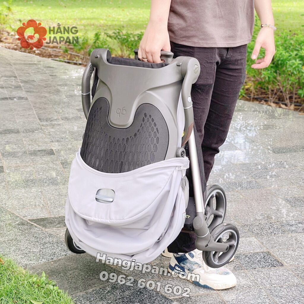 Xe đẩy gấp gọn GB Cruiser Grey 29 Xe đẩy Gấp Gọn Gb Cruiser Grey (8)