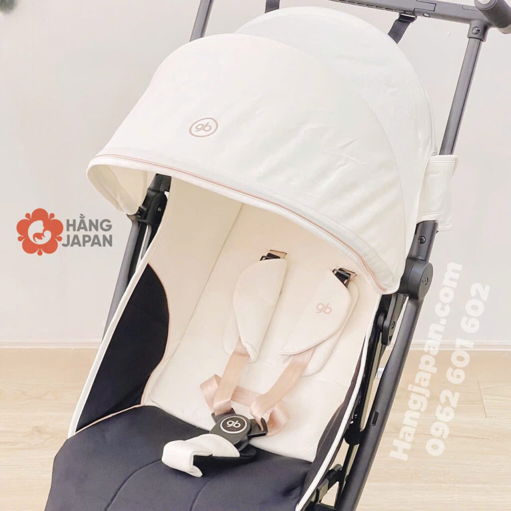 Xe đẩy gấp gọn GB Pockit + All-City White 21 Xe đẩy Gấp Gọn Gb Pockit + All city White (5)