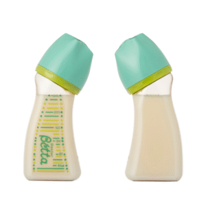 Bình Sữa Bétta PPSU Cổ Rộng 240ml Trơn xanh lá