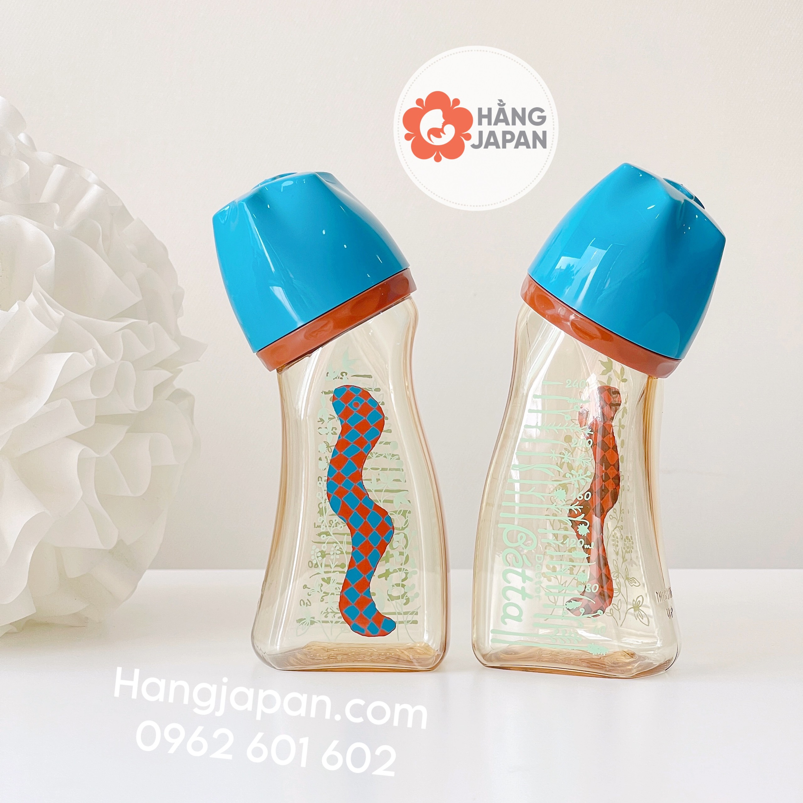 Bình Sữa Bétta PPSU Cổ Rộng 240ml Xanh rắn Bình Sữa Bétta PPSU Cổ Rộng 240ml Xanh rắn