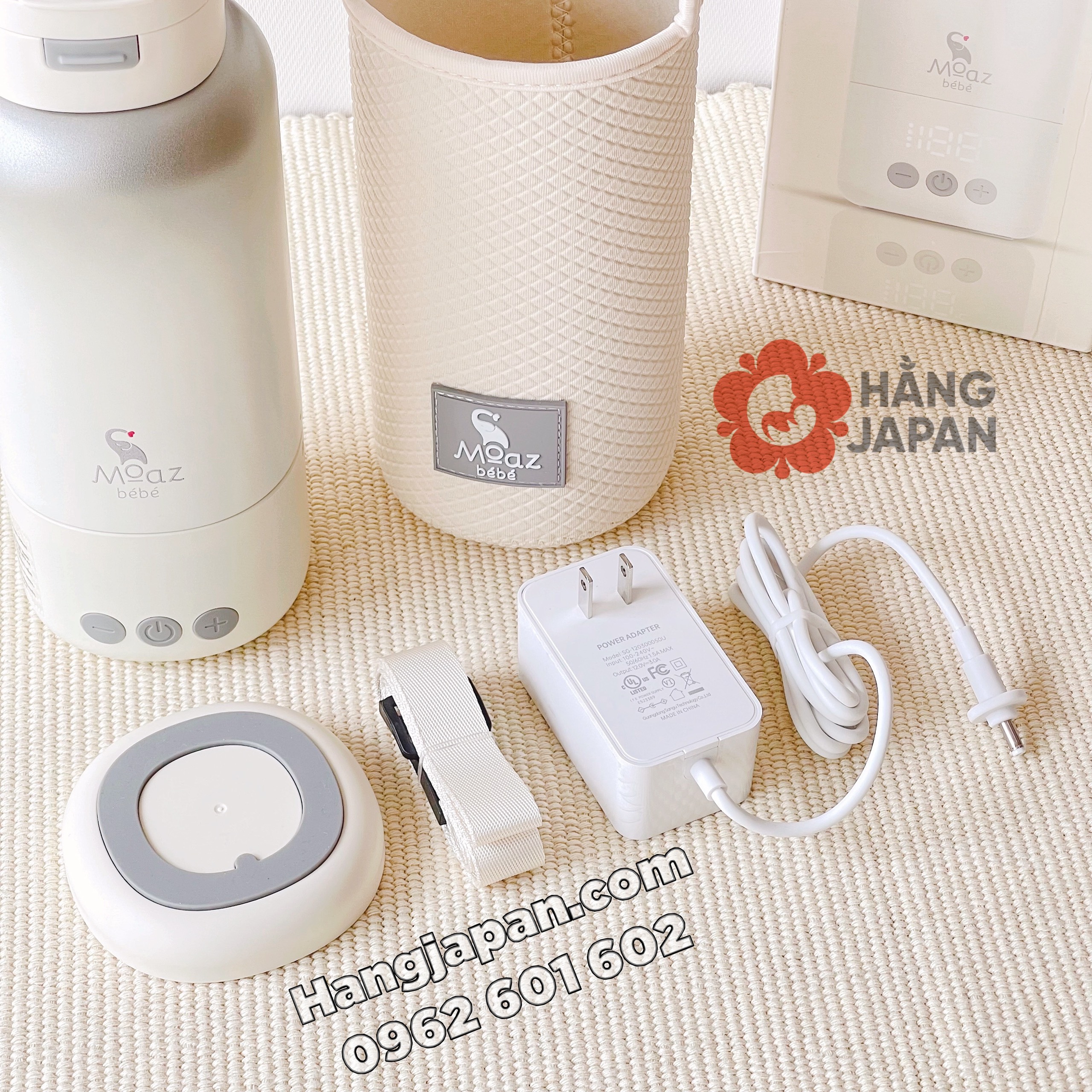 Bình đun nước di động cầm tay Moaz BéBé MB114 Bình đun nước di động cầm tay Moaz BéBé MB114