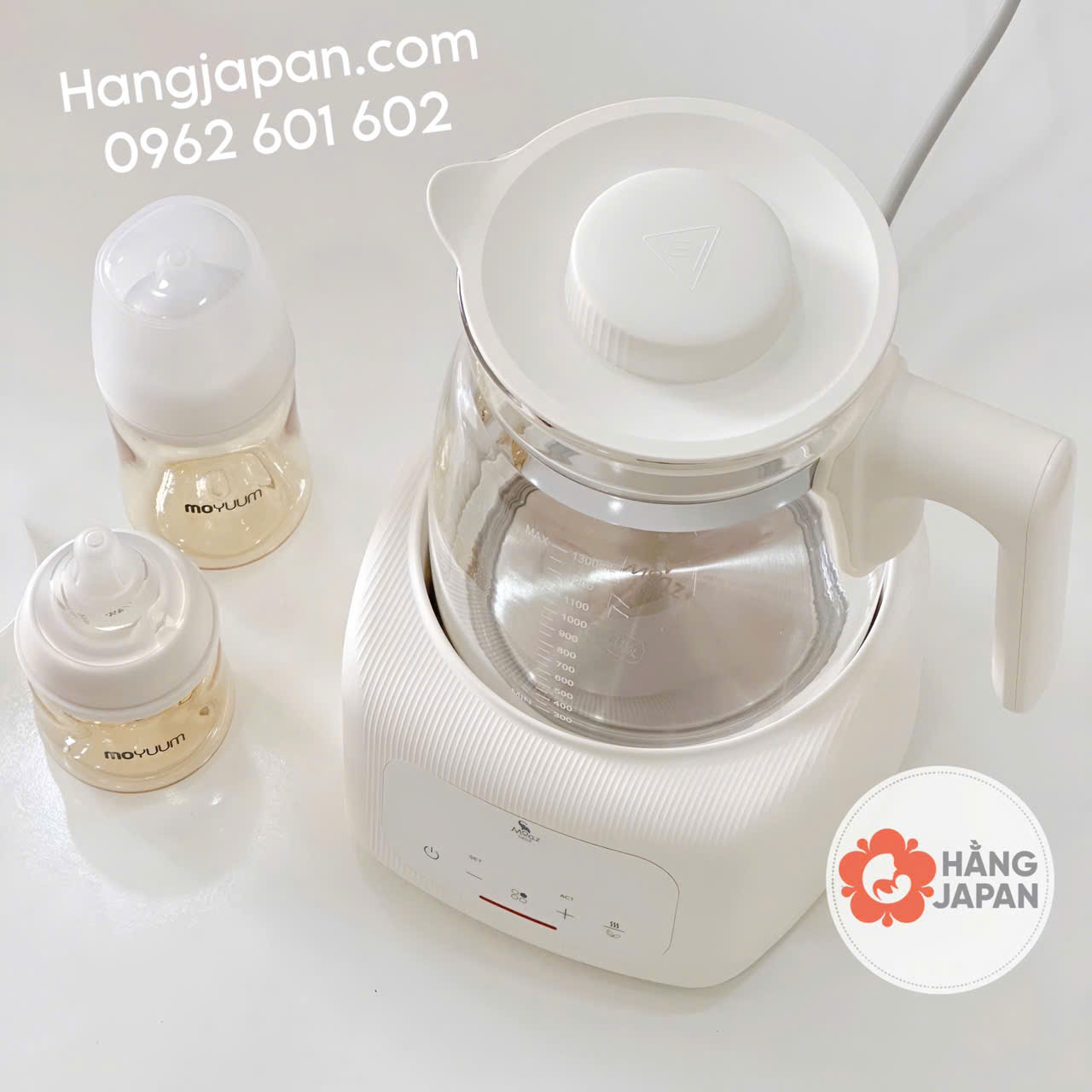 Bình đun nước pha sữa Moaz BéBé MB115 Bình đun nước pha sữa Moaz BéBé MB115