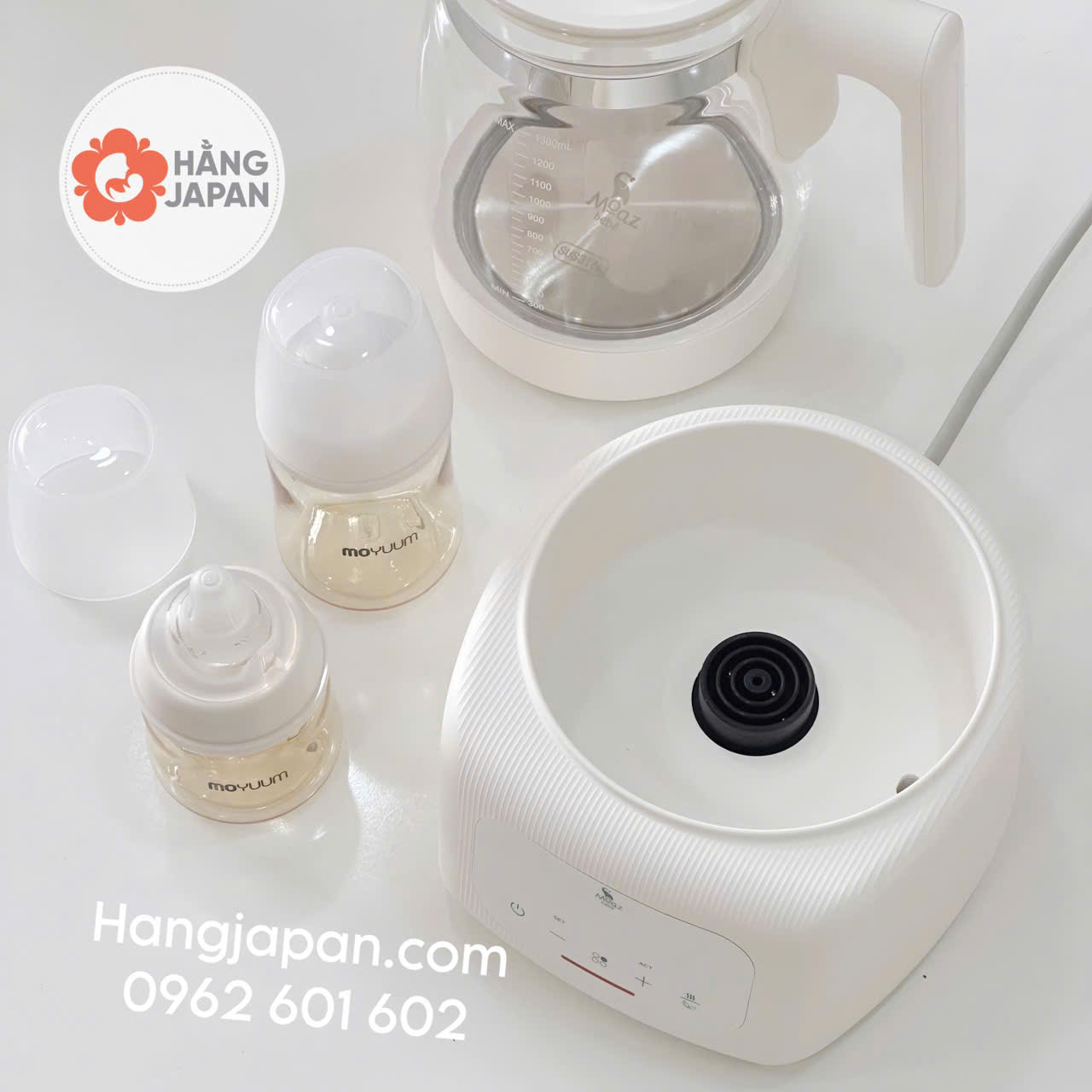 Bình đun nước pha sữa Moaz BéBé MB115 Bình đun nước pha sữa Moaz BéBé MB115