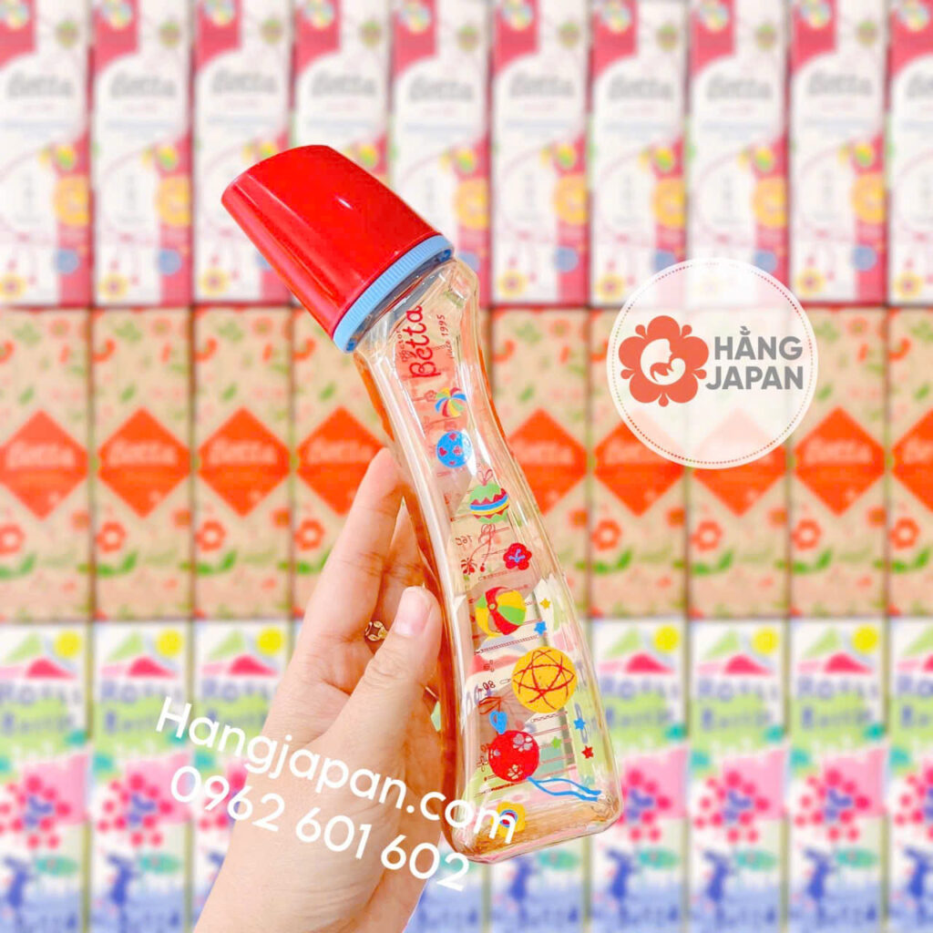 Bình Sữa Betta Ppsu Cổ Hẹp 240ml Cầu đỏ Kỉ Niệm 25 Năm Thành Lập (5)