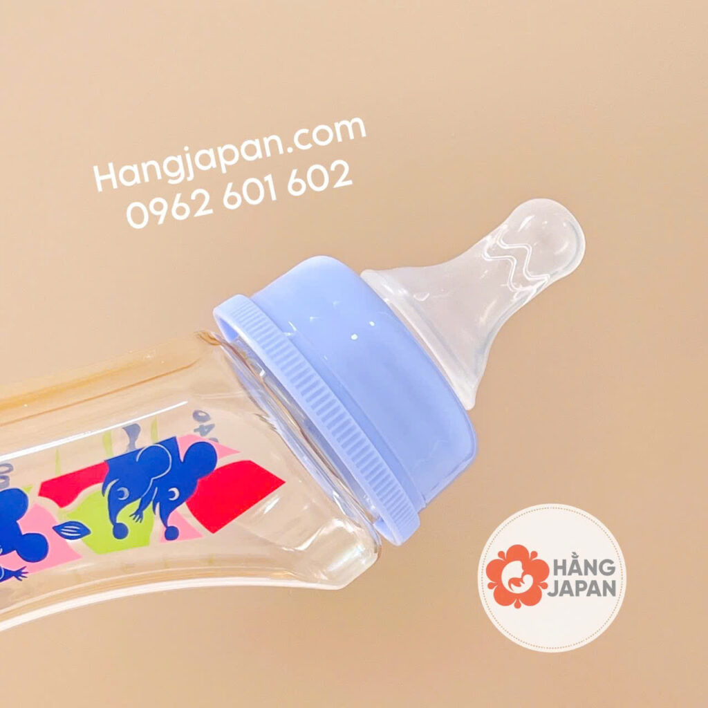 Bình sữa Betta PPSU cổ hẹp 240ml Chuột xanh 38 Bình Sữa Betta Ppsu Cổ Hẹp 240ml Chuột Xanh (2)