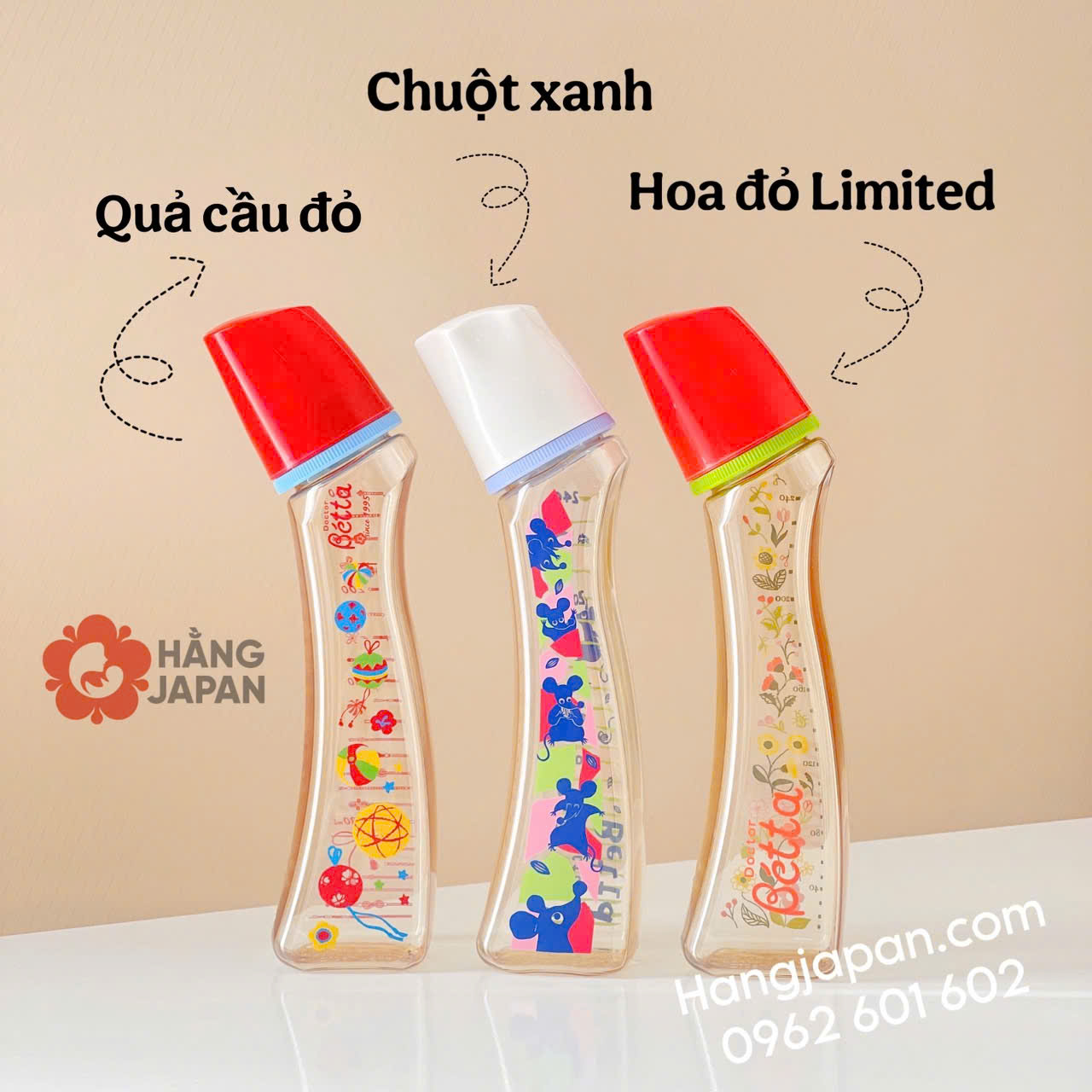 Bình sữa Betta PPSU cổ hẹp 240ml Chuột xanh Bình sữa Betta PPSU cổ hẹp 240ml Chuột xanh